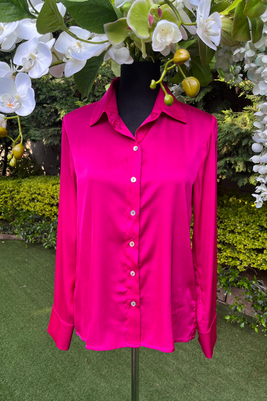 SWUUN Blouse | Cerise