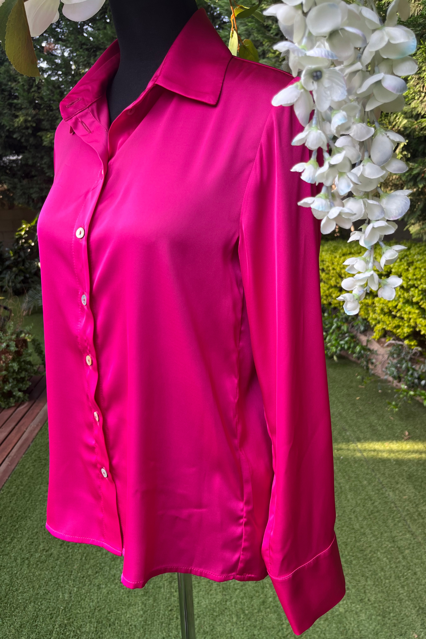SWUUN Blouse | Cerise