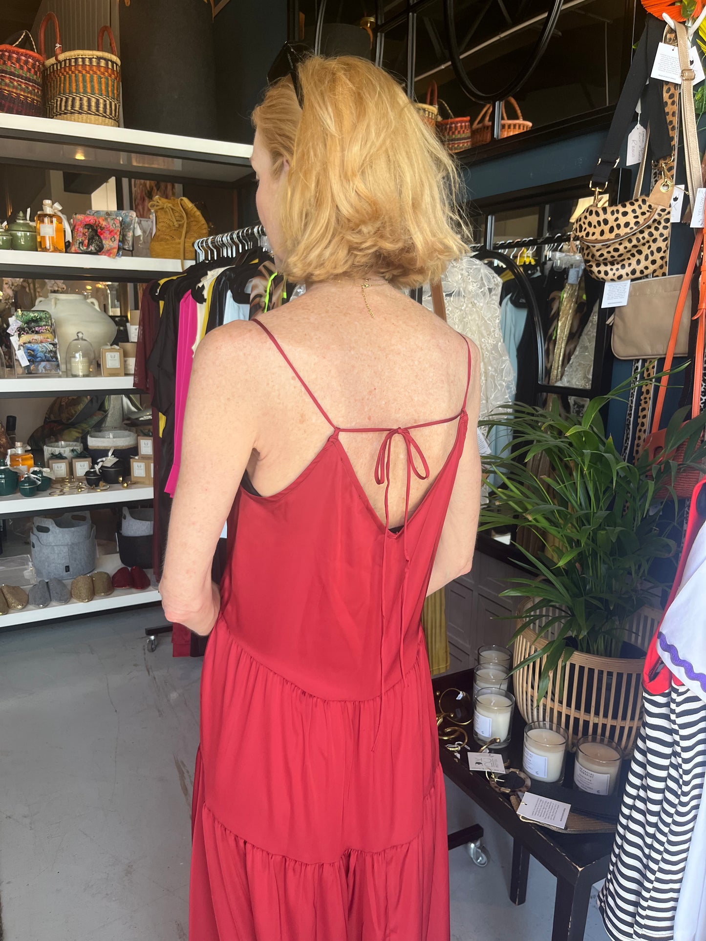 Signature Dress | Pomegranate