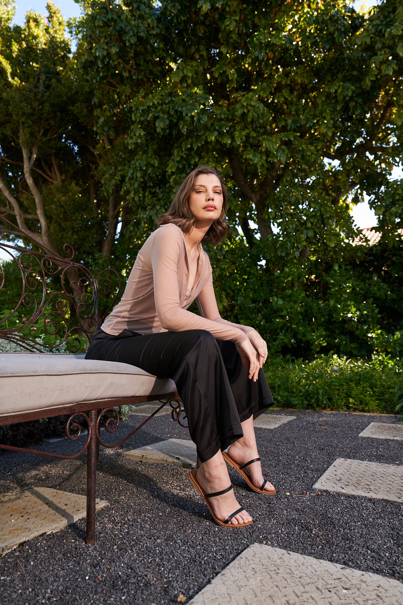 Magic Mesh Shirt | Taupe