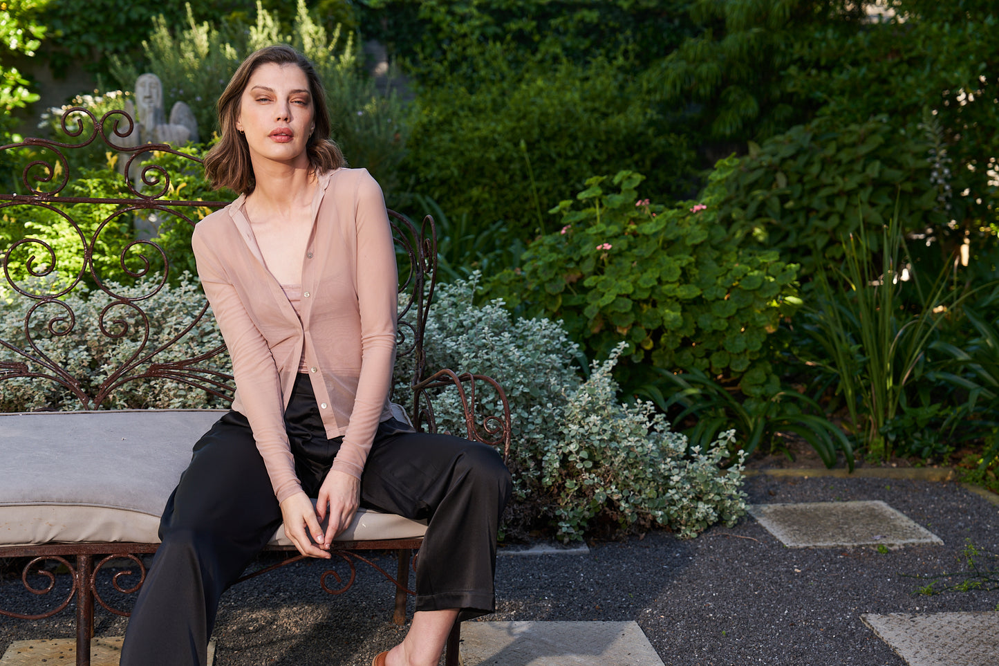 Magic Mesh Shirt | Taupe