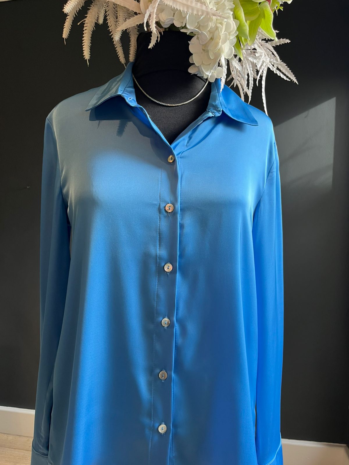 SWUUN Blouse | Cornflower Blue