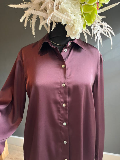 SWUUN Blouse | Chocolate Brown