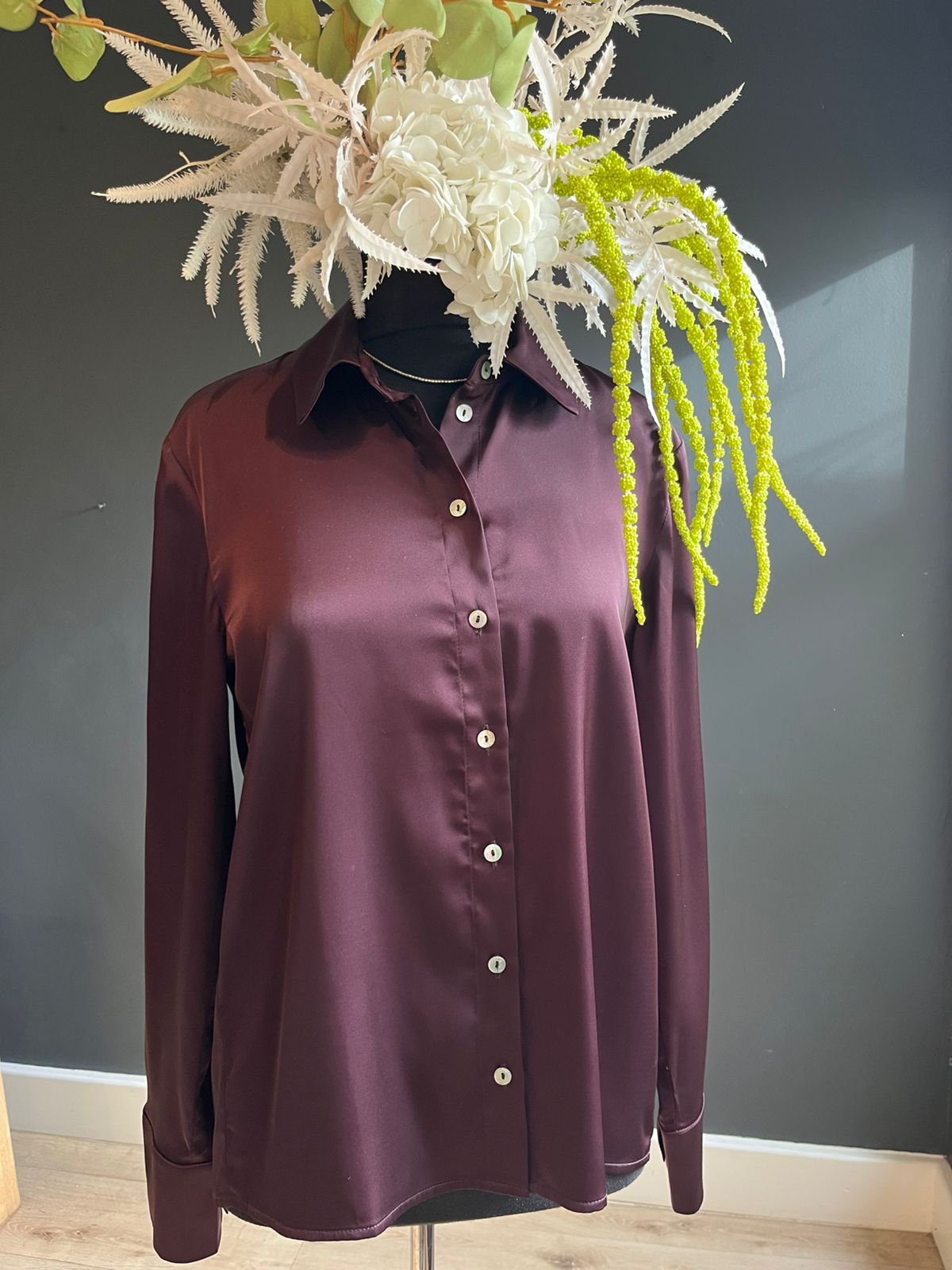 SWUUN Blouse | Chocolate Brown